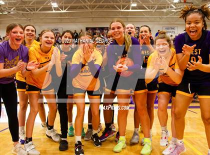 Thumbnail 2 in Bellevue West vs. Millard South (Metro Tournament Final) photogallery.