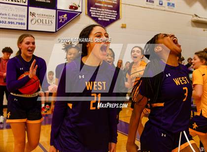 Thumbnail 3 in Bellevue West vs. Millard South (Metro Tournament Final) photogallery.