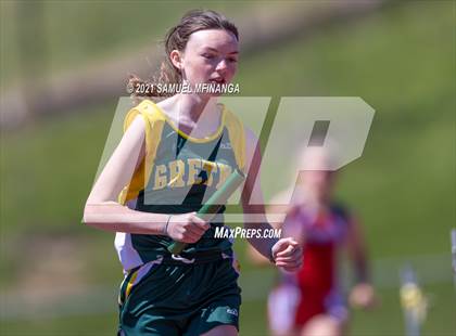 Thumbnail 1 in Metro Conference Track and Field Meet (3200 Meter Relay) photogallery.