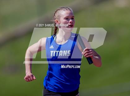 Thumbnail 1 in Metro Conference Track and Field Meet (3200 Meter Relay) photogallery.