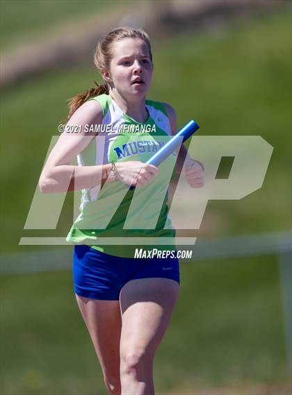Thumbnail 1 in Metro Conference Track and Field Meet (3200 Meter Relay) photogallery.