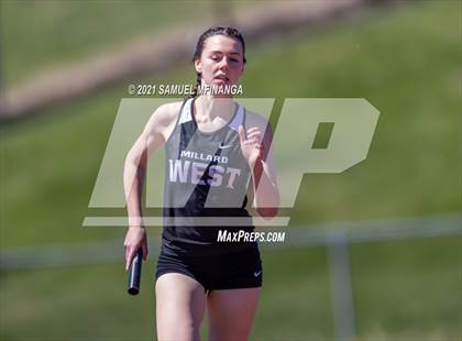 Thumbnail 1 in Metro Conference Track and Field Meet (3200 Meter Relay) photogallery.