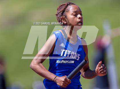 Thumbnail 1 in Metro Conference Track and Field Meet (3200 Meter Relay) photogallery.