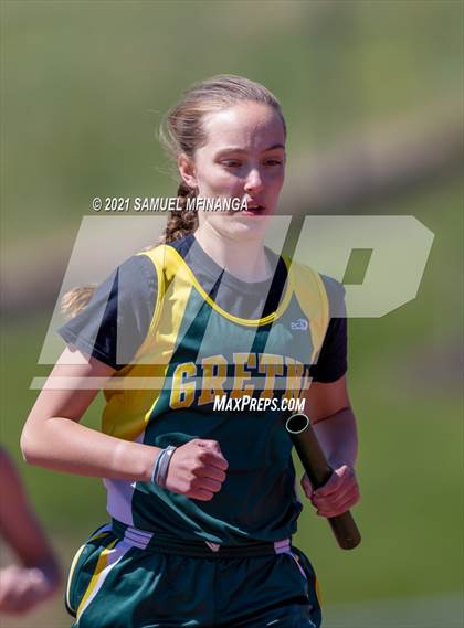 Thumbnail 1 in Metro Conference Track and Field Meet (3200 Meter Relay) photogallery.