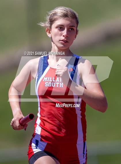 Thumbnail 1 in Metro Conference Track and Field Meet (3200 Meter Relay) photogallery.