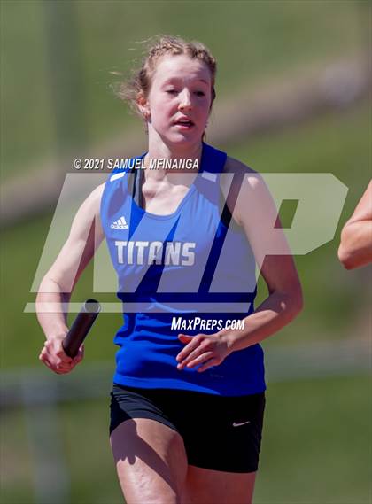 Thumbnail 1 in Metro Conference Track and Field Meet (3200 Meter Relay) photogallery.