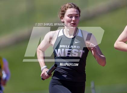 Thumbnail 1 in Metro Conference Track and Field Meet (3200 Meter Relay) photogallery.