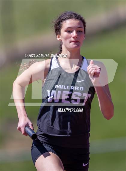 Thumbnail 1 in Metro Conference Track and Field Meet (3200 Meter Relay) photogallery.