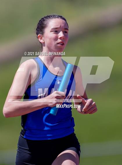 Thumbnail 1 in Metro Conference Track and Field Meet (3200 Meter Relay) photogallery.