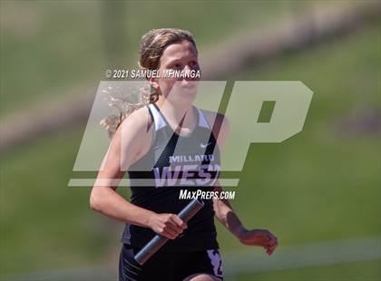 Thumbnail 1 in Metro Conference Track and Field Meet (3200 Meter Relay) photogallery.