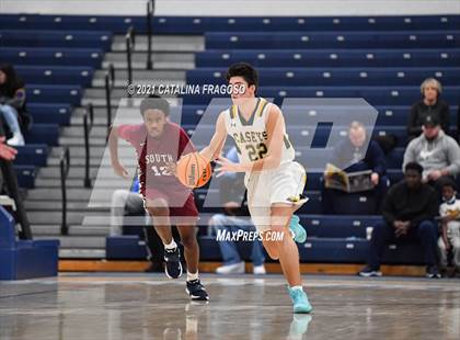 Thumbnail 3 in Red Bank Catholic vs Toms River South (WOBM Christmas Classic)  photogallery.