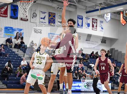 Thumbnail 2 in Red Bank Catholic vs Toms River South (WOBM Christmas Classic)  photogallery.
