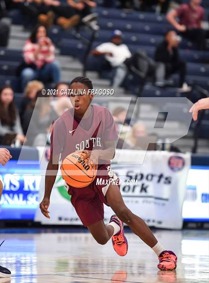 Thumbnail 1 in Red Bank Catholic vs Toms River South (WOBM Christmas Classic)  photogallery.