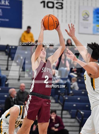 Thumbnail 3 in Red Bank Catholic vs Toms River South (WOBM Christmas Classic)  photogallery.