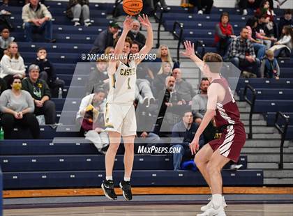 Thumbnail 3 in Red Bank Catholic vs Toms River South (WOBM Christmas Classic)  photogallery.