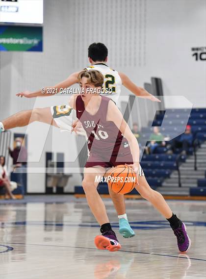 Thumbnail 3 in Red Bank Catholic vs Toms River South (WOBM Christmas Classic)  photogallery.