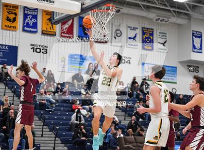 Thumbnail 2 in Red Bank Catholic vs Toms River South (WOBM Christmas Classic)  photogallery.