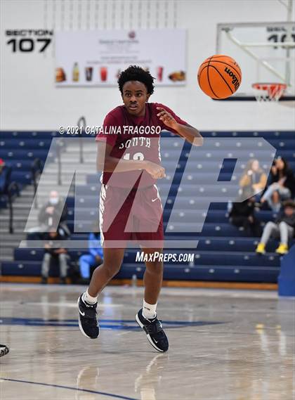 Thumbnail 3 in Red Bank Catholic vs Toms River South (WOBM Christmas Classic)  photogallery.