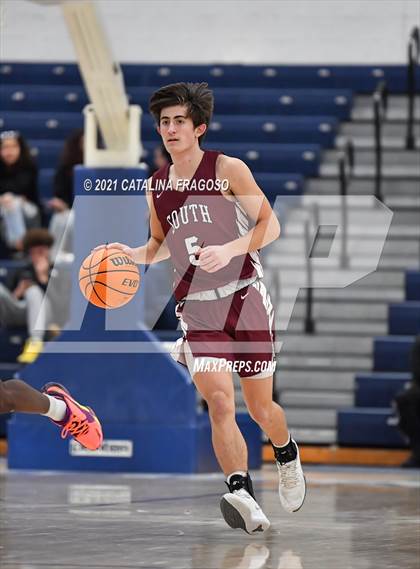 Thumbnail 2 in Red Bank Catholic vs Toms River South (WOBM Christmas Classic)  photogallery.
