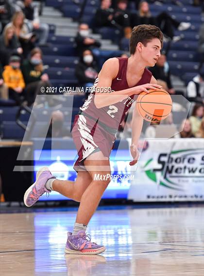 Thumbnail 2 in Red Bank Catholic vs Toms River South (WOBM Christmas Classic)  photogallery.