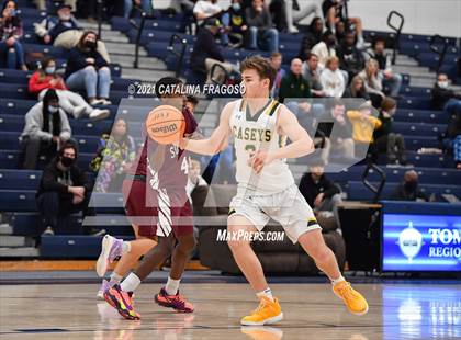 Thumbnail 2 in Red Bank Catholic vs Toms River South (WOBM Christmas Classic)  photogallery.