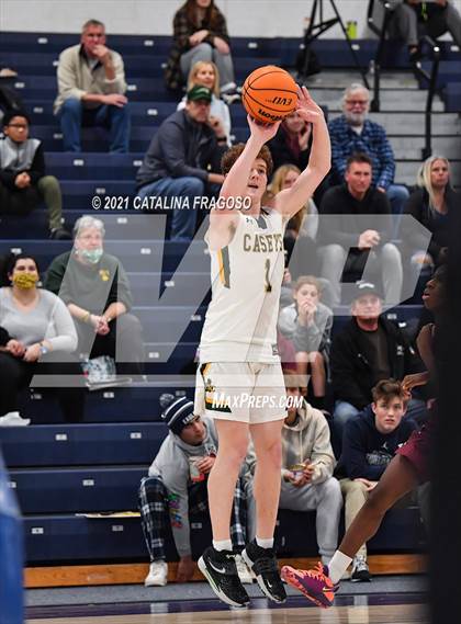 Thumbnail 2 in Red Bank Catholic vs Toms River South (WOBM Christmas Classic)  photogallery.