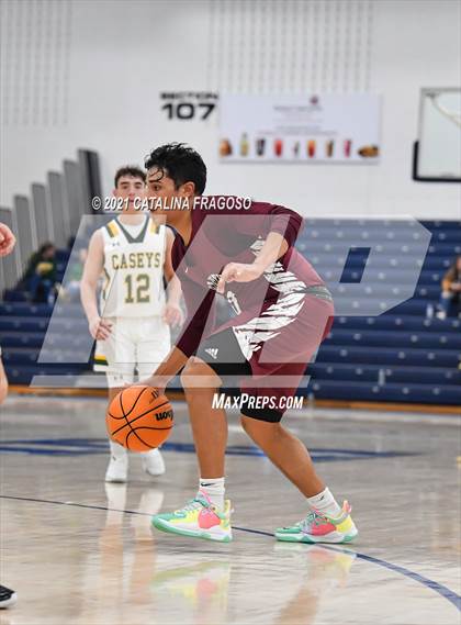 Thumbnail 1 in Red Bank Catholic vs Toms River South (WOBM Christmas Classic)  photogallery.