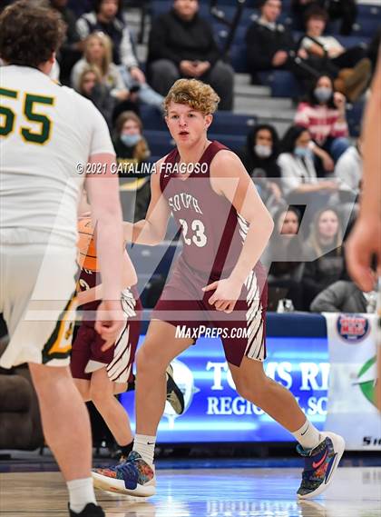 Thumbnail 2 in Red Bank Catholic vs Toms River South (WOBM Christmas Classic)  photogallery.