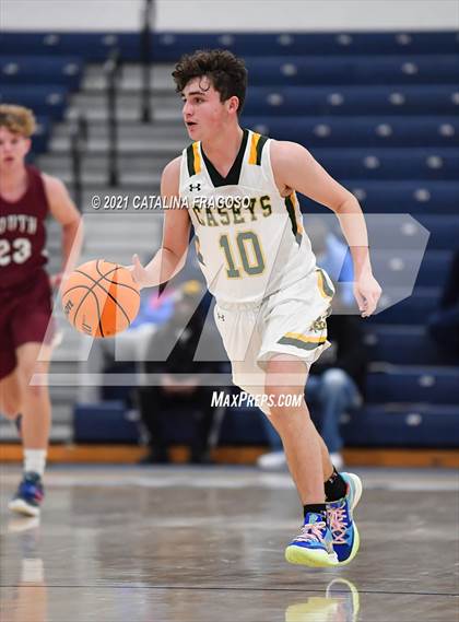 Thumbnail 3 in Red Bank Catholic vs Toms River South (WOBM Christmas Classic)  photogallery.