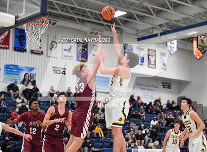Thumbnail 2 in Red Bank Catholic vs Toms River South (WOBM Christmas Classic)  photogallery.
