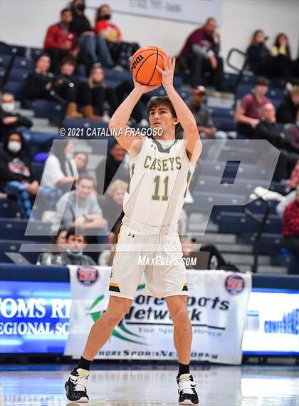 Thumbnail 3 in Red Bank Catholic vs Toms River South (WOBM Christmas Classic)  photogallery.