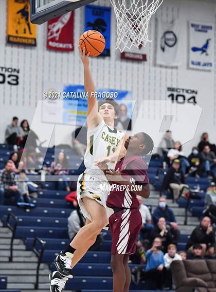 Thumbnail 2 in Red Bank Catholic vs Toms River South (WOBM Christmas Classic)  photogallery.