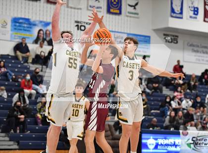 Thumbnail 3 in Red Bank Catholic vs Toms River South (WOBM Christmas Classic)  photogallery.