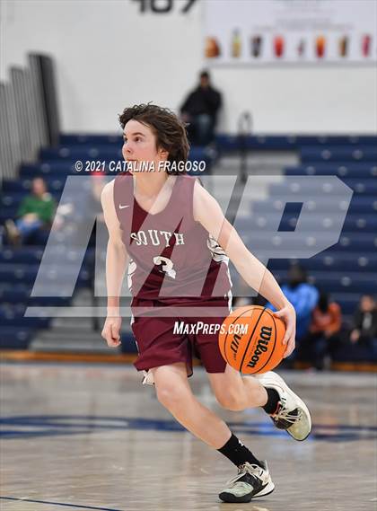 Thumbnail 3 in Red Bank Catholic vs Toms River South (WOBM Christmas Classic)  photogallery.