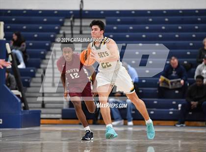 Thumbnail 1 in Red Bank Catholic vs Toms River South (WOBM Christmas Classic)  photogallery.