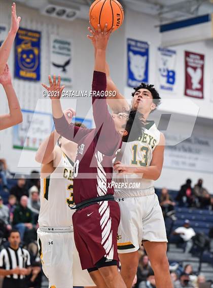 Thumbnail 1 in Red Bank Catholic vs Toms River South (WOBM Christmas Classic)  photogallery.