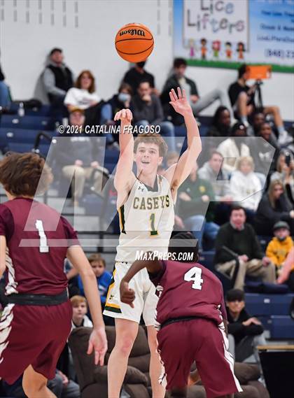 Thumbnail 2 in Red Bank Catholic vs Toms River South (WOBM Christmas Classic)  photogallery.