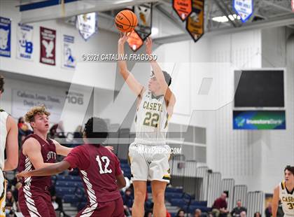 Thumbnail 3 in Red Bank Catholic vs Toms River South (WOBM Christmas Classic)  photogallery.