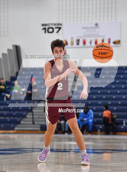 Thumbnail 3 in Red Bank Catholic vs Toms River South (WOBM Christmas Classic)  photogallery.