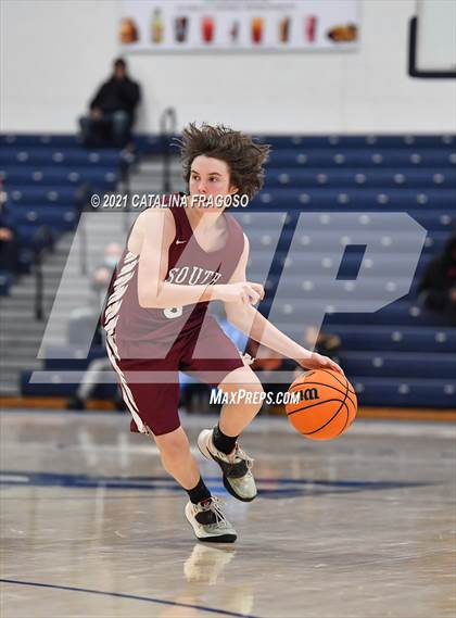 Thumbnail 3 in Red Bank Catholic vs Toms River South (WOBM Christmas Classic)  photogallery.