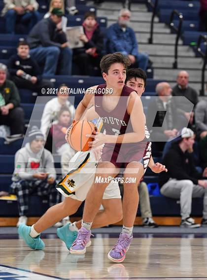 Thumbnail 2 in Red Bank Catholic vs Toms River South (WOBM Christmas Classic)  photogallery.