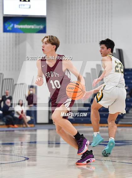 Thumbnail 2 in Red Bank Catholic vs Toms River South (WOBM Christmas Classic)  photogallery.