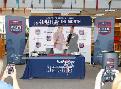 Thumbnail 2 in Marines H.S. Male Athlete of the Month - Cole Waddy photogallery.