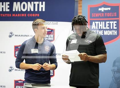 Thumbnail 2 in Marines H.S. Male Athlete of the Month - Cole Waddy photogallery.