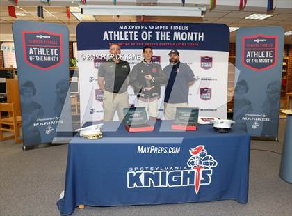Thumbnail 2 in Marines H.S. Male Athlete of the Month - Cole Waddy photogallery.