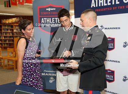 Thumbnail 3 in Marines H.S. Male Athlete of the Month - Cole Waddy photogallery.