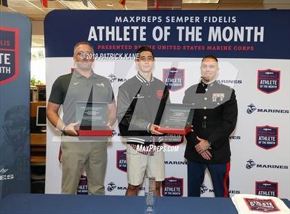 Thumbnail 2 in Marines H.S. Male Athlete of the Month - Cole Waddy photogallery.