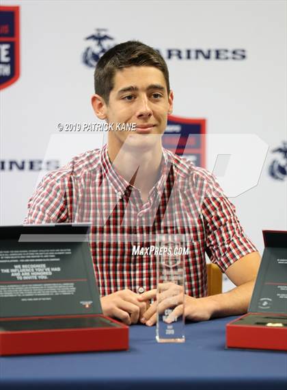 Thumbnail 3 in Marines H.S. Male Athlete of the Month - Cole Waddy photogallery.