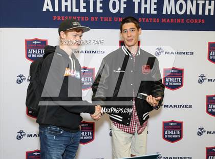 Thumbnail 1 in Marines H.S. Male Athlete of the Month - Cole Waddy photogallery.