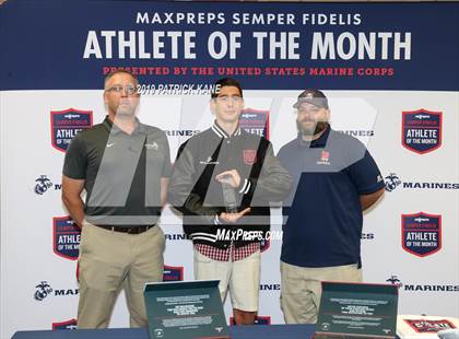 Thumbnail 3 in Marines H.S. Male Athlete of the Month - Cole Waddy photogallery.